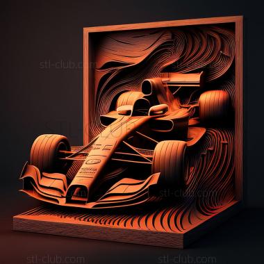 3D модель St F1 2020 игра (STL)